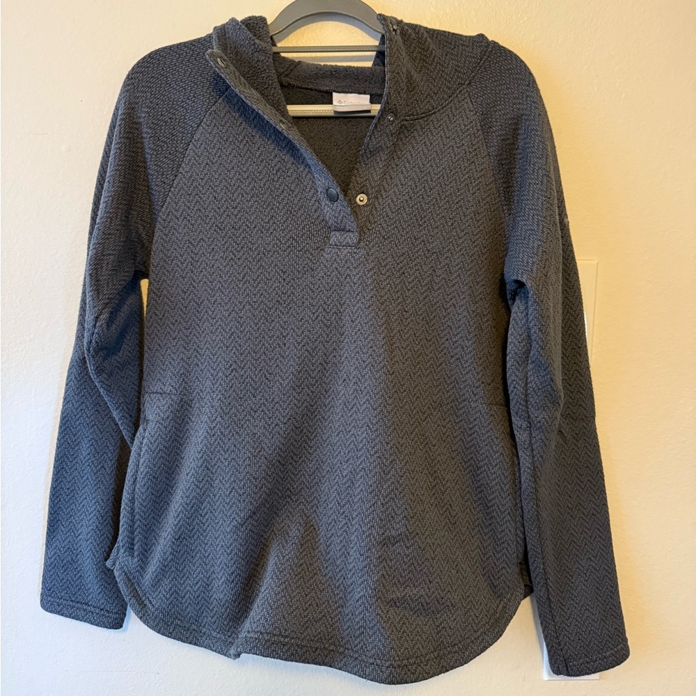 Columbia Gray Fleece Jacket